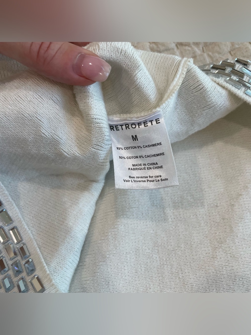 Retrofete Silver Disco Mini Dress - Picture 14 of 14